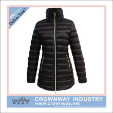 Women Ultralight Black Goose Down Feather Jacket